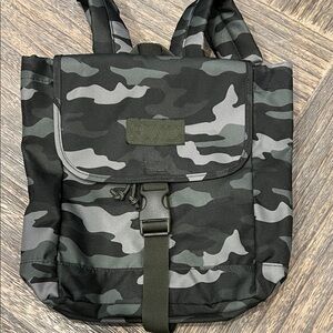 PINK Victoria's Secret Mini Green Camo Backpack